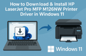 🖨️ How to Download & Install HP LaserJet Pro MFP M126NW Printer Driver in Windows 11 (Step-by-Step Guide)