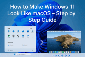 🍏 How to Make Windows 11 Look Like macOS – Step by Step Guide