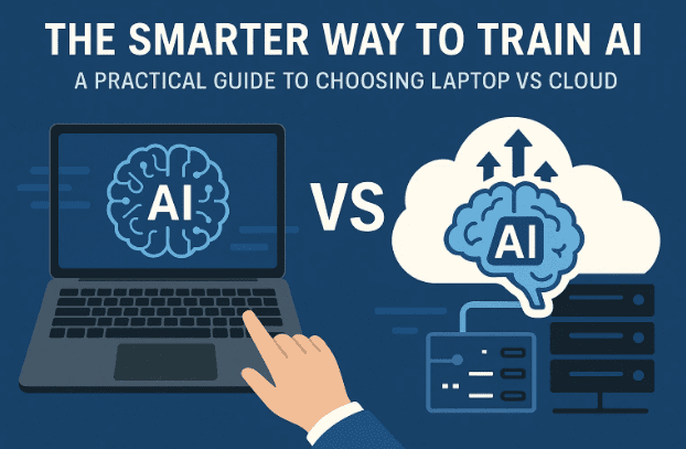 💻 The Smarter Way to Train AI: A Practical Guide to Choosing Laptop GPU vs Cloud