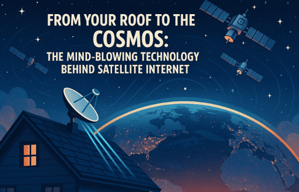 From Your Roof to the Cosmos: The Mind-Blowing Technology Behind Satellite Internet