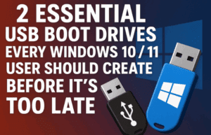 💾 2 USB Boot Drives EVERY Windows PC User Must Create Before It's Too Late