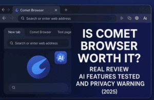🧭 Is Comet Browser Worth It? Real Review, AI Features Tested, and Privacy Warning (2025)