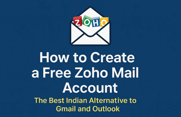 📧 How to Create a Free Zoho Mail Account – The Best Indian Alternative to Gmail and Outlook