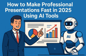 📊 How to Make Professional Presentations Fast in 2025 Using AI Tools