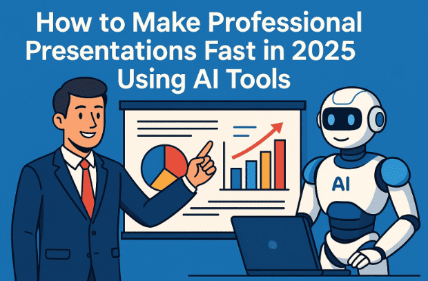 📊 How to Make Professional Presentations Fast in 2025 Using AI Tools
