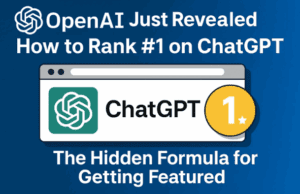 OpenAI Just Revealed How to Rank #1 on ChatGPT - The Hidden Formula for Getting Featured