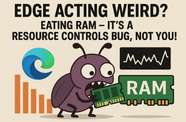 🧠 Edge Acting Weird? Eating RAM — It’s a Resource Controls Bug, Not You!