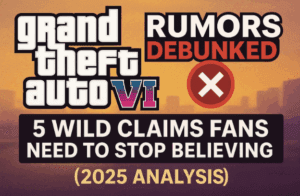 🎮 GTA 6 Rumors Debunked: 5 Wild Claims Fans Need to Stop Believing (2025 Analysis)