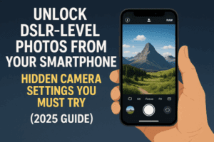 Unlock DSLR-Level Photos from Your Smartphone: Hidden Camera Settings You Must Try (2025 Guide)