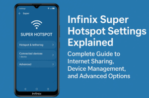 📱 Infinix Super Hotspot Settings Explained: Complete Guide to Internet Sharing, Device Management, and Advanced Options