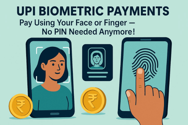 🪙 UPI Biometric Payments: Pay Using Your Face or Finger — No PIN Needed Anymore!
