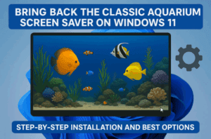 🐠 Bring Back the Classic Aquarium Screen Saver on Windows 11: Step-by-Step Installation and Best Options