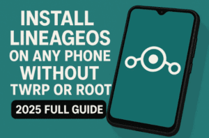 📱 Install Lineage OS on Any Phone Without TWRP or Root (2025 Full Guide)