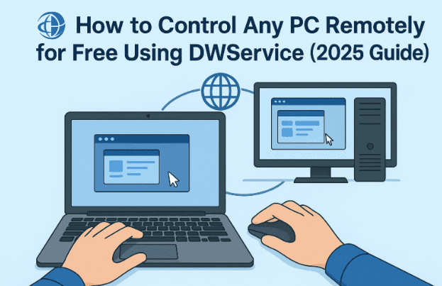 🌐 How to Control Any PC Remotely for Free Using DWService (2025 Guide)