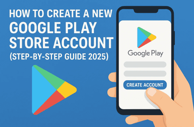 📱 How to Create a New Google Play Store Account (Step-by-Step Guide 2025)