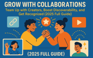 🤝 Grow with Collaborations: Team Up with Creators, Boost Discoverability, and Get Recognized (2025 Full Guide)