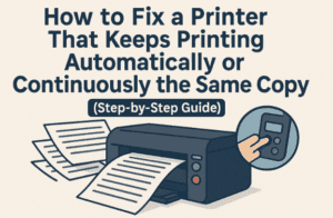 🖨️ How to Fix a Printer That Keeps Printing Automatically or Continuously the Same Copy (Step-by-Step Guide)