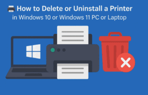 🖨️ How to Delete or Uninstall a Printer in Windows 10 or Windows 11 PC or Laptop