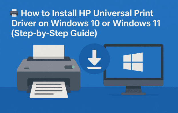 🖨️ How to Install HP Universal Print Driver on Windows 10 or Windows 11 (Step-by-Step Guide)