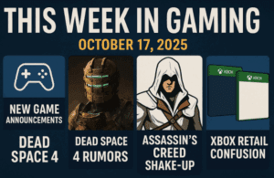 🎮 This Week in Gaming (October 18, 2025): New Game Announcements, Dead Space 4 Rumors, Assassin’s Creed Shake-Up & Xbox Retail Confusion
