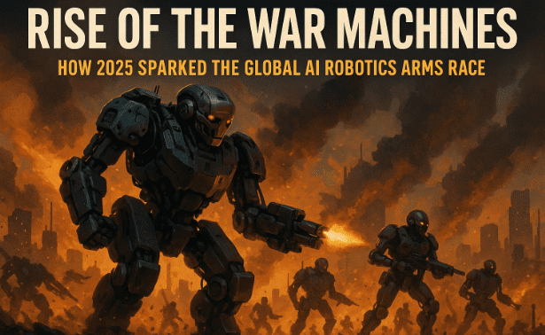 🦾 Rise of the War Machines: How 2025 Sparked the Global AI Robotics Arms Race