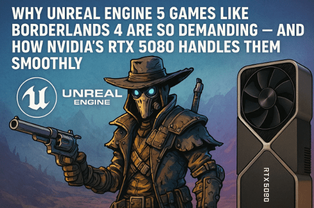 Why Unreal Engine 5 Games Like Borderlands 4 Are So Demanding — And How NVIDIA’s RTX 5080 Handles Them Smoothly