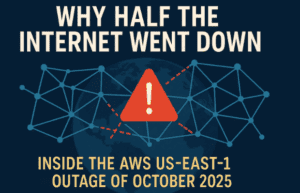 Why Half the Internet Went Down: Inside the AWS US-East-1 Outage of October 2025