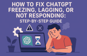 How to Fix ChatGPT Freezing, Lagging, or Not Responding: Step-by-Step Guide (2025)