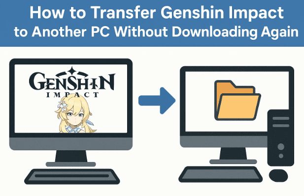🎮 How to Transfer Genshin Impact to Another PC Without Downloading Again
