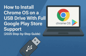 How to Install Chrome OS on a USB Drive With Full Google Play Store Support (2025 Step-by-Step Guide)