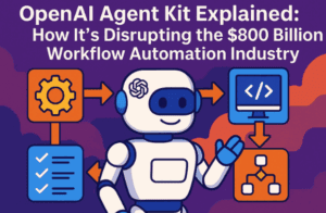 🤖 OpenAI Agent Kit Explained: How It’s Disrupting the $800 Billion Workflow Automation Industry