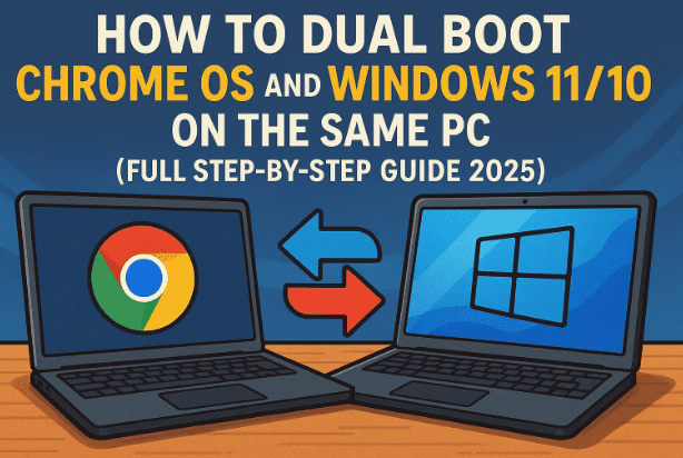 💻 How to Dual Boot Chrome OS and Windows 11/10 on the Same PC (Full Step-by-Step Guide 2025)