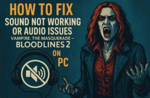 🎧 How to Fix Sound Not Working or Audio Issues in Vampire: The Masquerade – Bloodlines 2 on PC