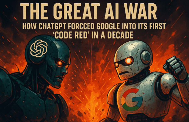The Great AI War: How ChatGPT Forced Google Into Its First "Code Red" in a Decade
