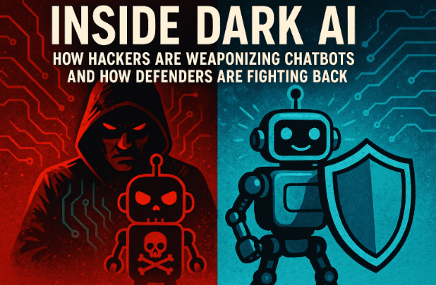 🧠 Inside Dark AI: How Hackers Are Weaponizing Chatbots and How Defenders Are Fighting Back