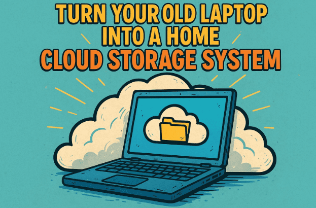 Turn Your Old Laptop into a Home Cloud Storage System