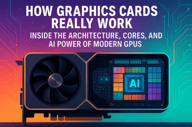 How Graphics Cards Really Work: Inside the Architecture, Cores, and AI Power of Modern GPUs