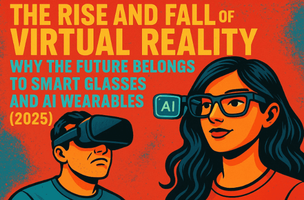 The Rise and Fall of Virtual Reality: Why the Future Belongs to Smart Glasses and AI Wearables (2025)