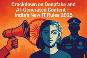 Crackdown on Deepfake and AI-Generated Content — India’s New IT Rules 2025