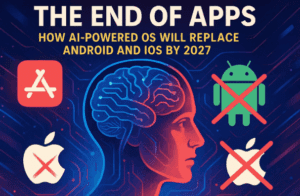 🧠 The End of Apps: How AI-Powered OS Will Replace Android and iOS by 2027