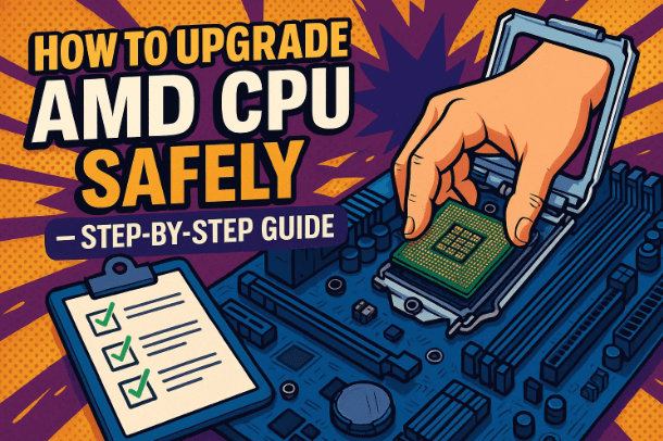How to Upgrade Your AMD CPU Safely — Step-by-Step Guide (Yuo need to Follow)