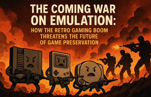 🎮 The Coming War on Emulation: How the Retro Gaming Boom Threatens the Future of Game Preservation