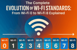 📶 The Complete Evolution of Wi-Fi Standards: From Wi-Fi 0 to Wi-Fi 8 Explained