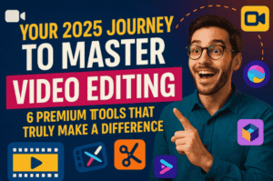🎥 Your 2025 Journey to Master Video Editing: 6 Premium Tools That Truly Make a Difference