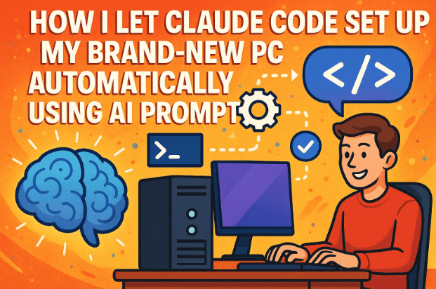 🧠 How I Let Claude Code Set Up My Brand-New PC Automatically Using AI Prompts
