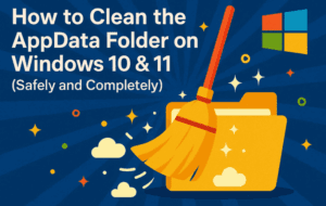 🧹 How to Clean the AppData Folder on Windows 10 & 11 (Safely and Completely)