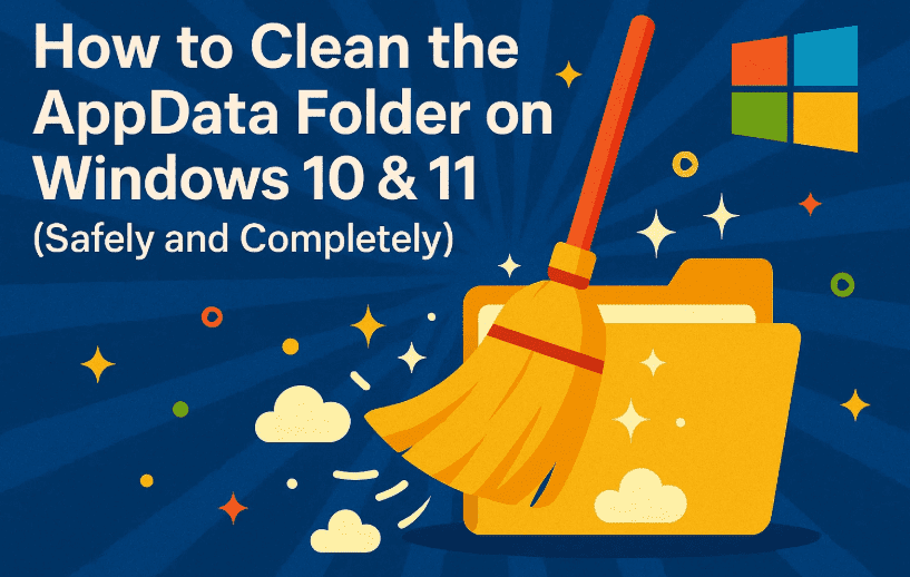 🧹 How to Clean the AppData Folder on Windows 10 & 11 (Safely and Completely)