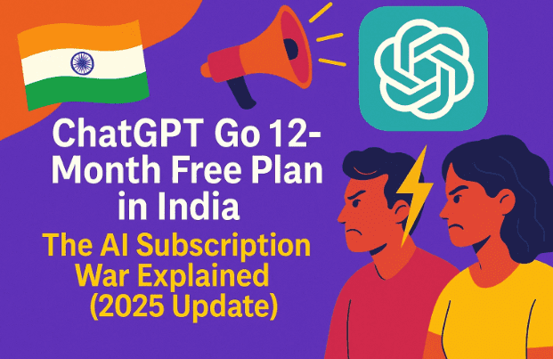 ChatGPT Go 12-Month Free Plan in India: The AI Subscription War Explained (2025 Update)