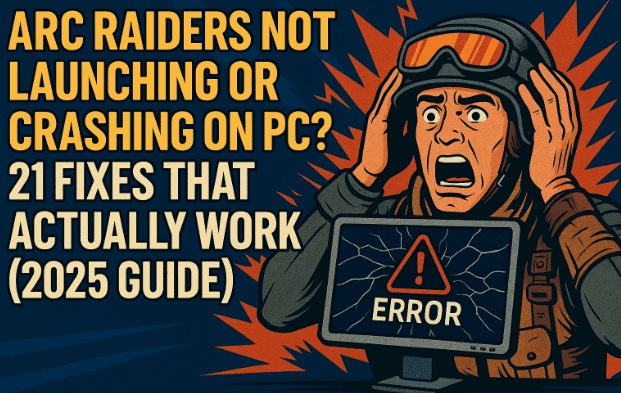 RC Raiders Not Launching or Crashing on PC? 21 Fixes That Actually Work (2025 Guide)