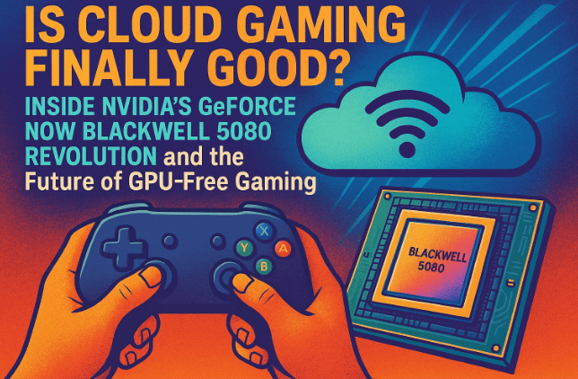 🎮 Is Cloud Gaming Finally Good? Inside NVIDIA’s GeForce Now Blackwell 5080 Revolution and the Future of GPU-Free Gaming